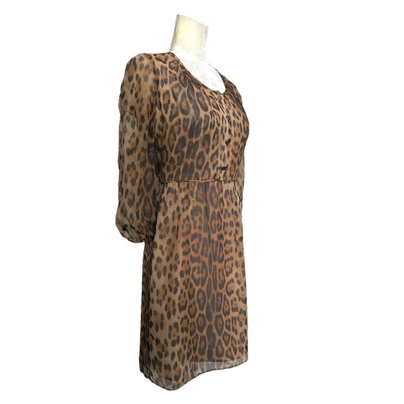 Cremieux Leopard Dress | Size 2 - Picture 9 of 11
